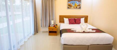 Chambre Double Supérieure | Wi-Fi gratuit, draps fournis