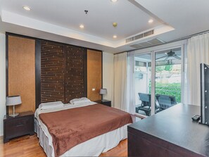 Studio, 2 Bedrooms | 1 bedroom, in-room safe, iron/ironing board, free WiFi - Condo in Panwa in Bel Air - Unit C204 (Wichit)