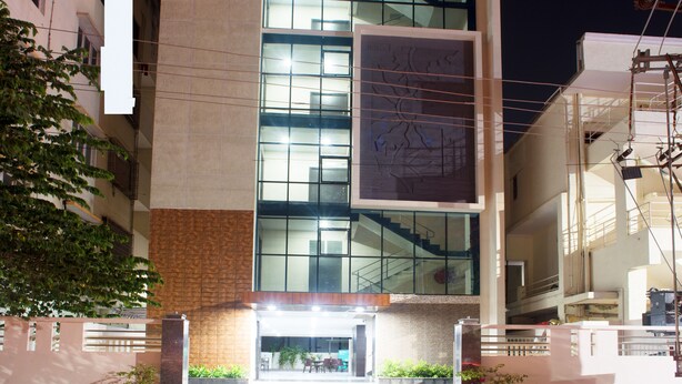 Front of property – evening/night - Treebo Celeste (Visakhapatnam)