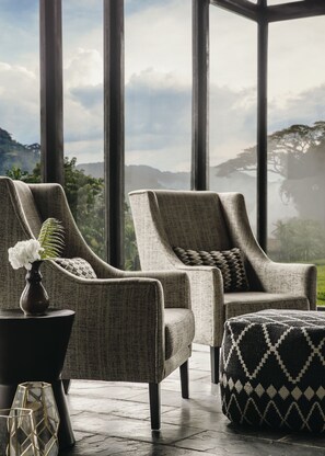 Sala de estar en el lobby