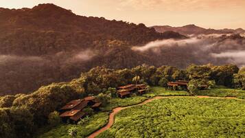 Blick von der Unterkunft