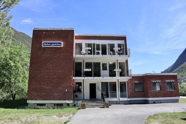 Façade de lâhĂ©bergement
