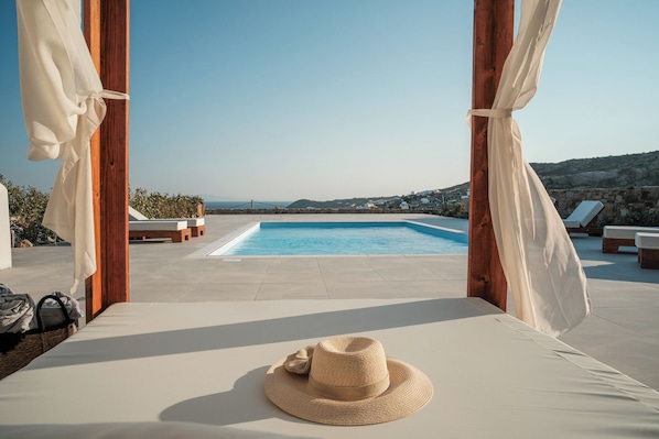 Villa de lujo, 5 habitaciones, vista al mar | Vista desde la habitación