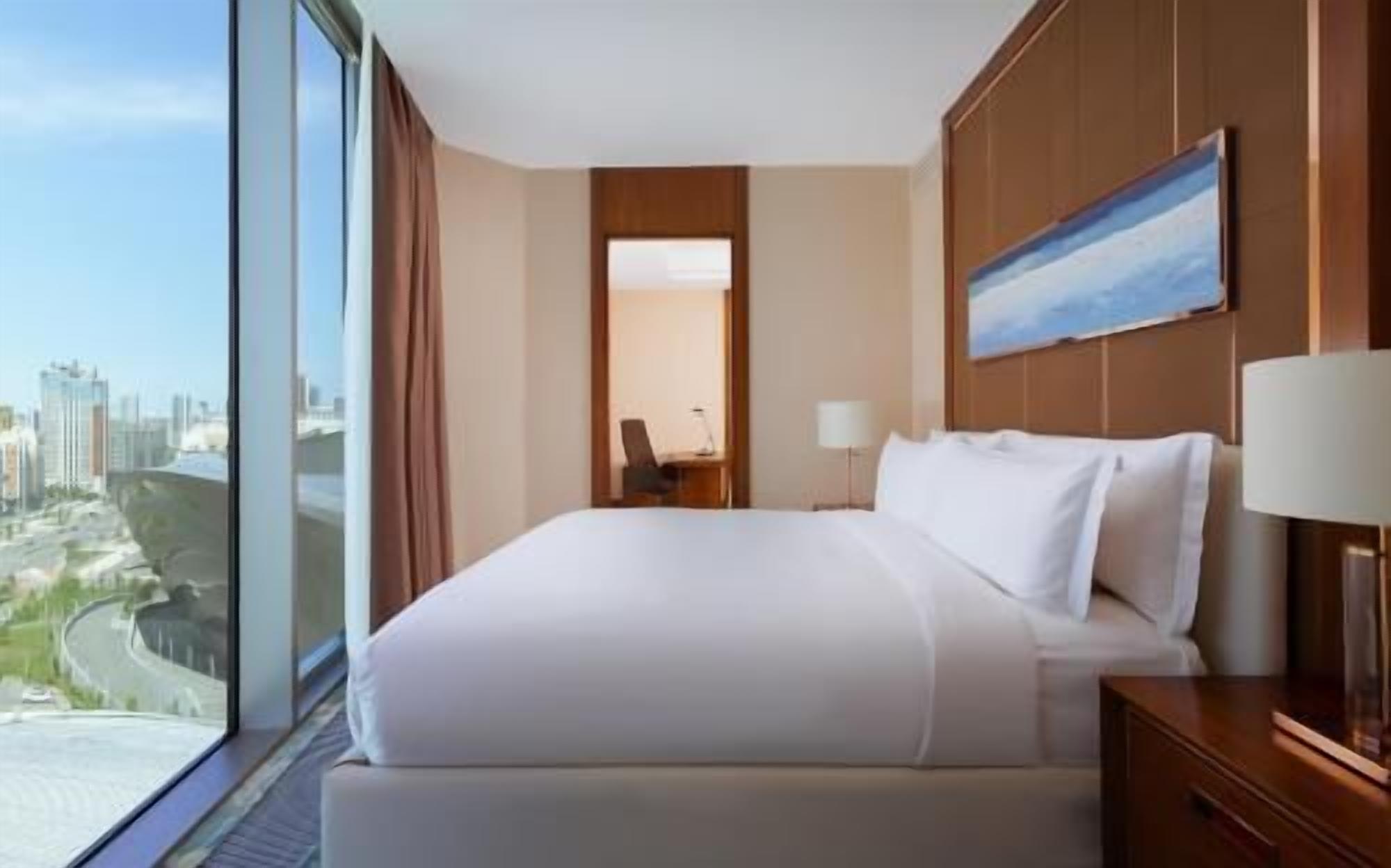 Premium bedding, memory foam beds, minibar, in-room safe