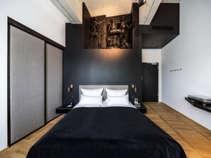 Luxe beddengoed, een kluis op de kamer, individueel gedecoreerd