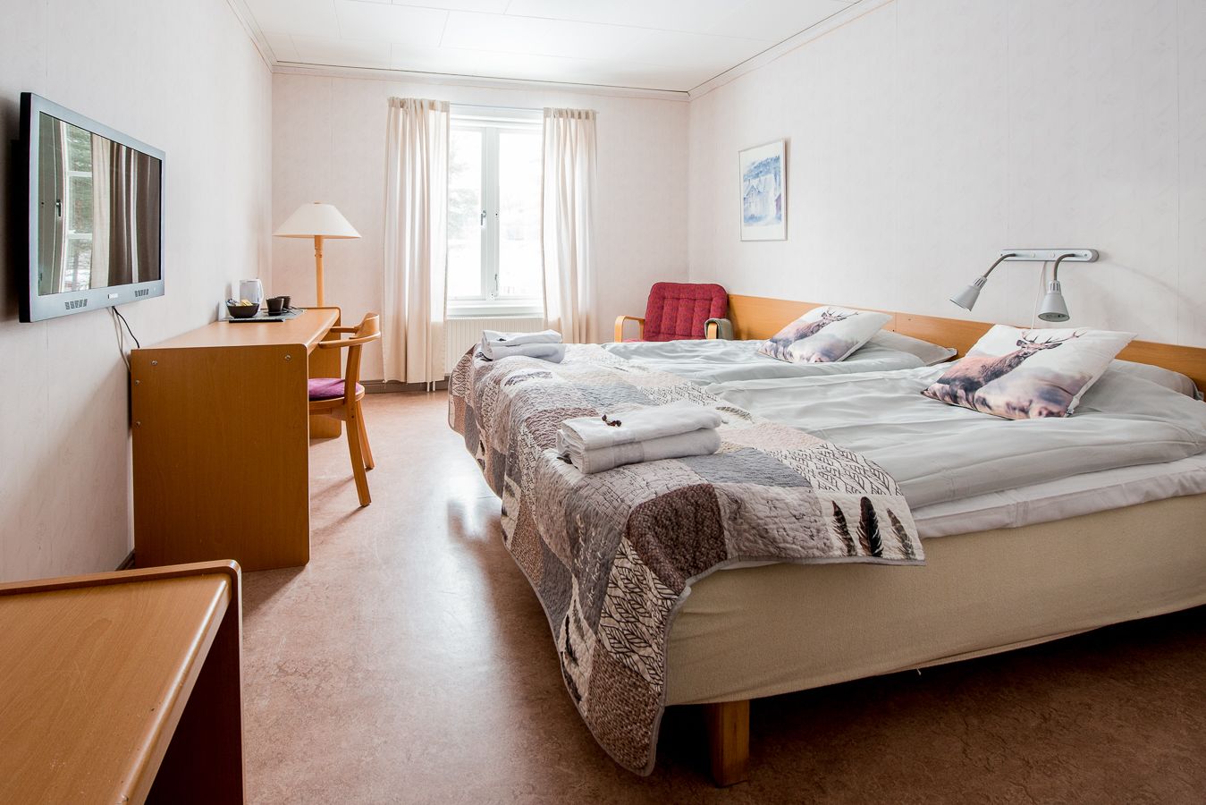 2 bedrooms, free wifi