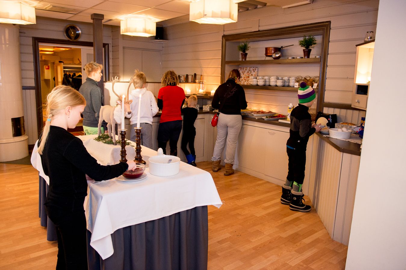 daily buffet breakfast (sek 150 per person)