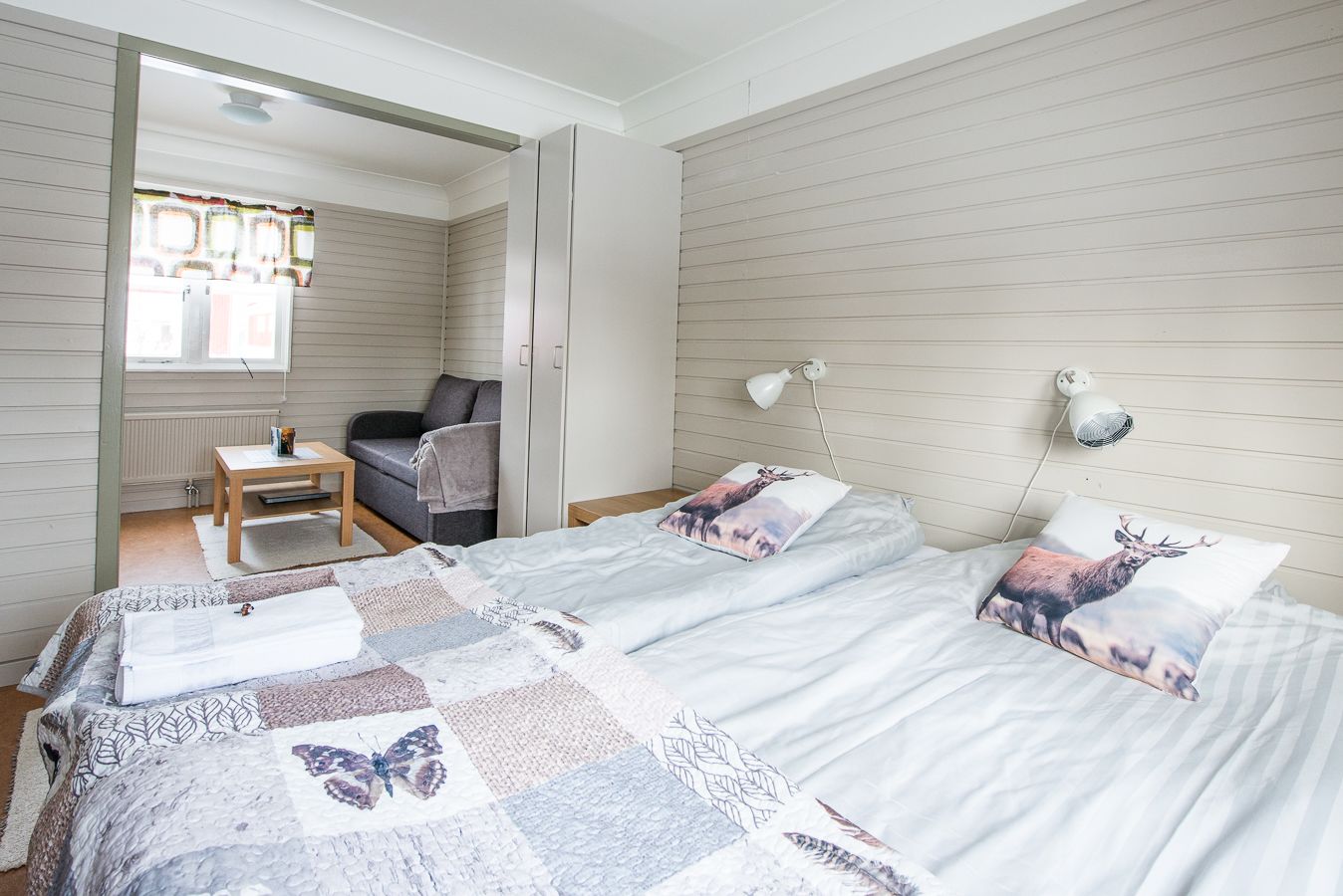 cottage, kitchenette | living area | flat-screen tv