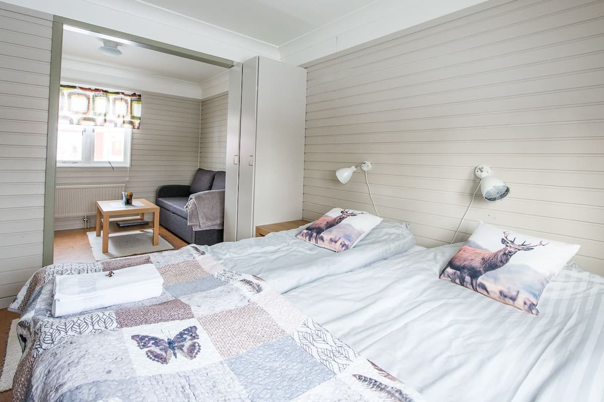 cottage, kitchenette | living area | flat-screen tv