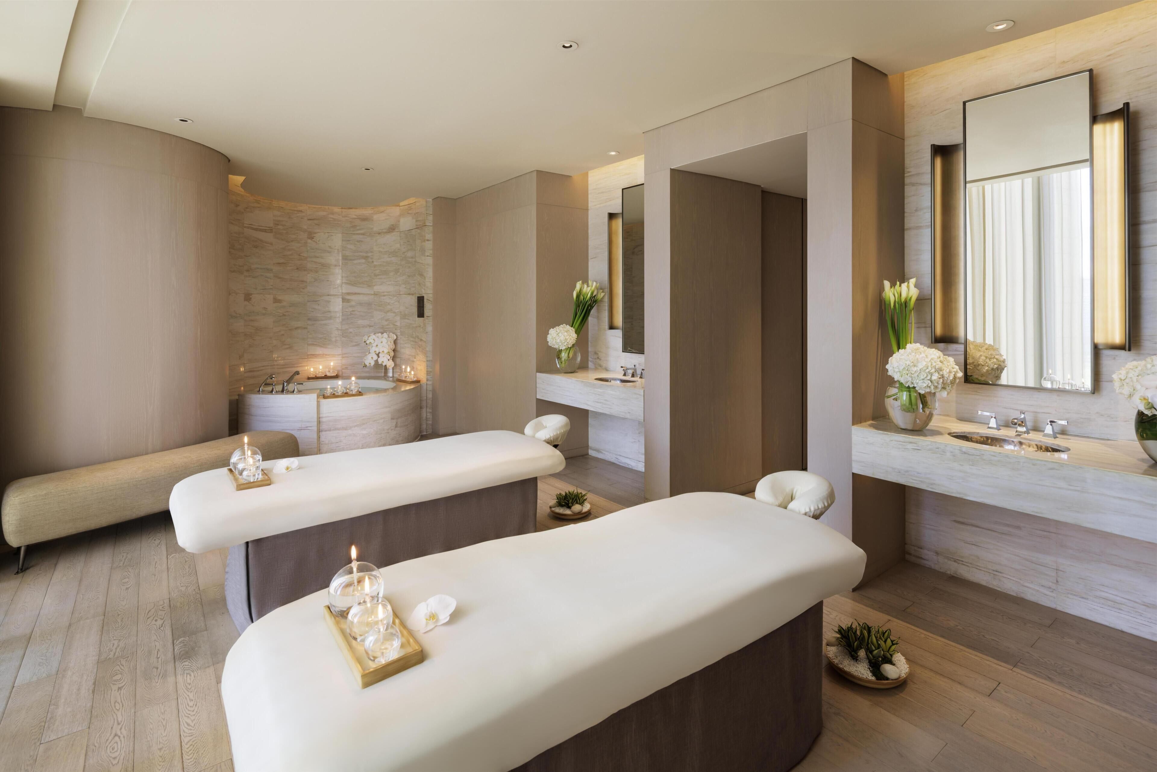 Couples treatment room(s), body treatments, aromatherapy