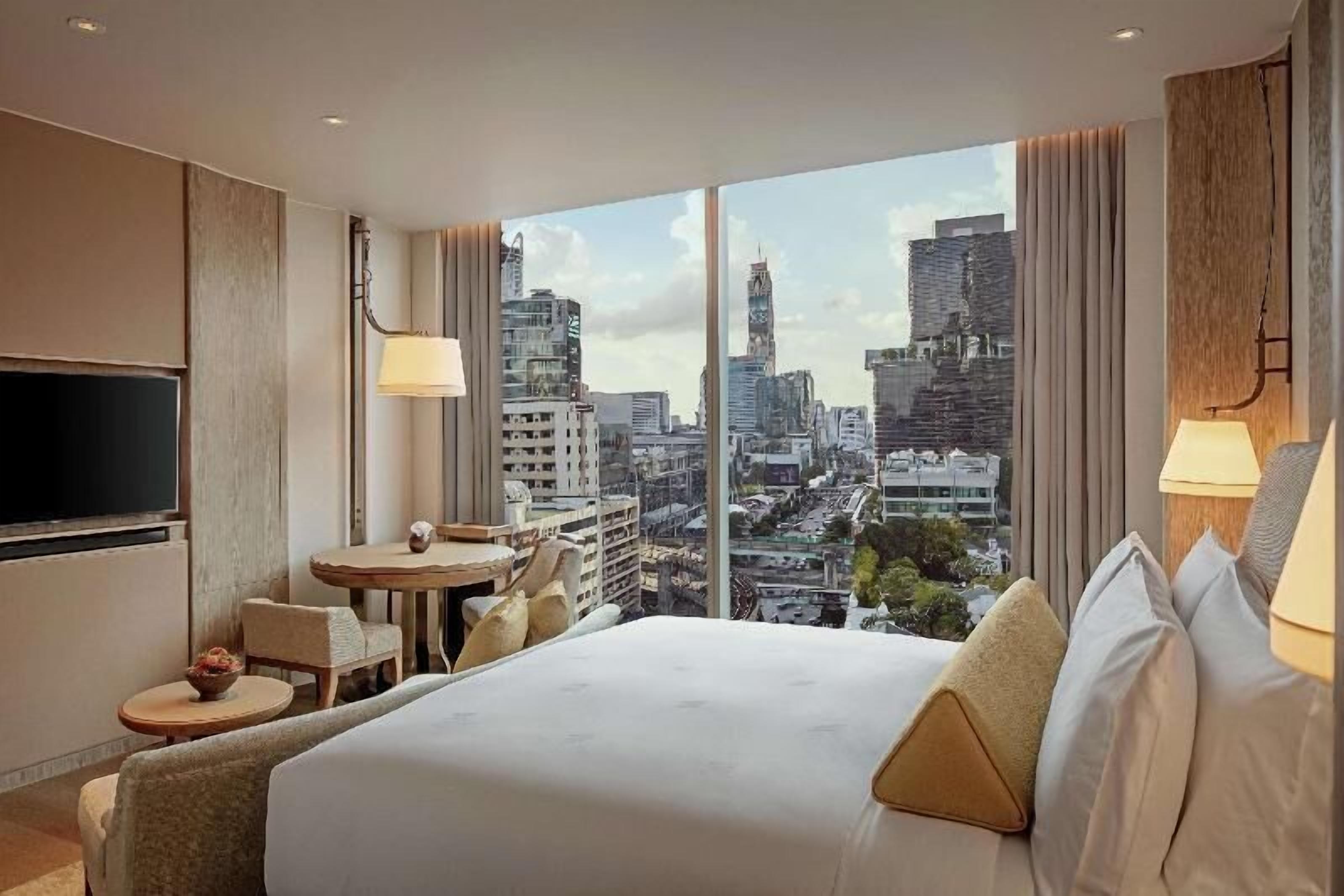Premium bedding, minibar, in-room safe, laptop workspace
