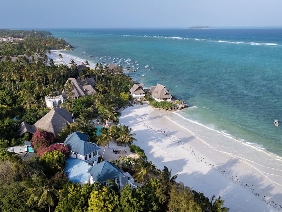 Utsikt fra overnattingsstedet