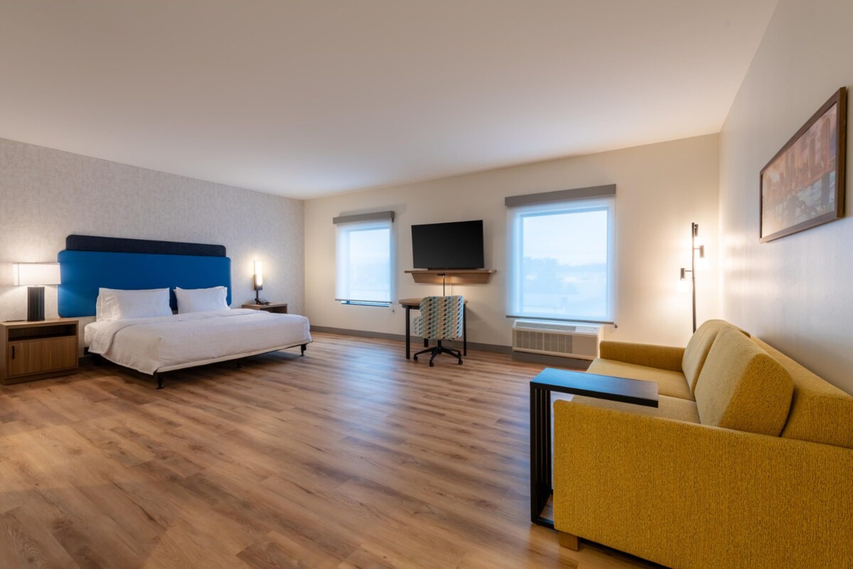 Studio, 1 King Bed, Accessible (Hearing)