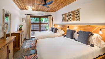 Chambre, 2 grands lits