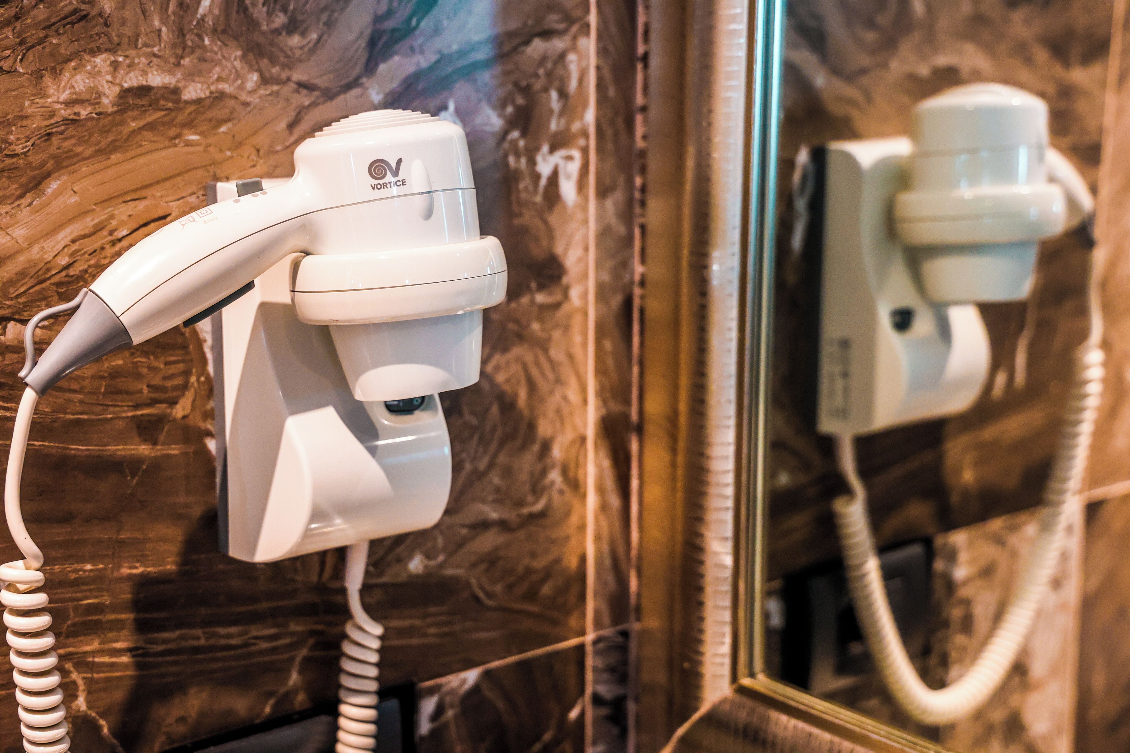 shower, free toiletries, hair dryer, slippers