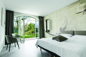 Deluxe Suite, Garden View | View from room - Cà Barbini Resort (Garda)