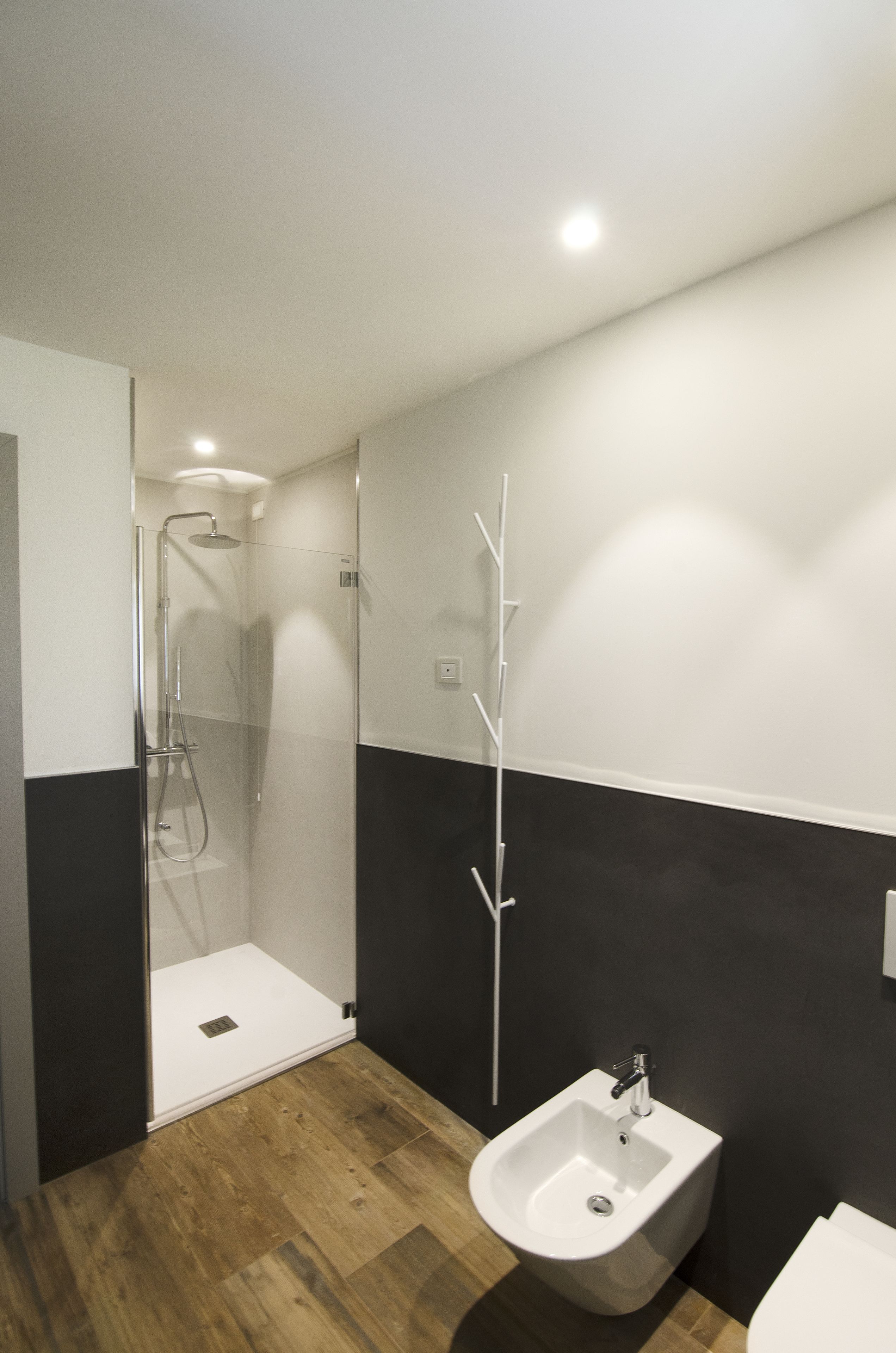 shower, free toiletries, hair dryer, bathrobes