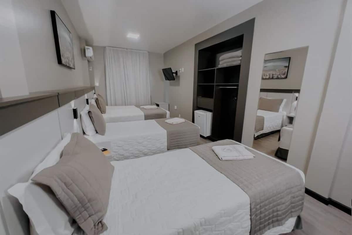 Minibar, desk, blackout curtains, free WiFi