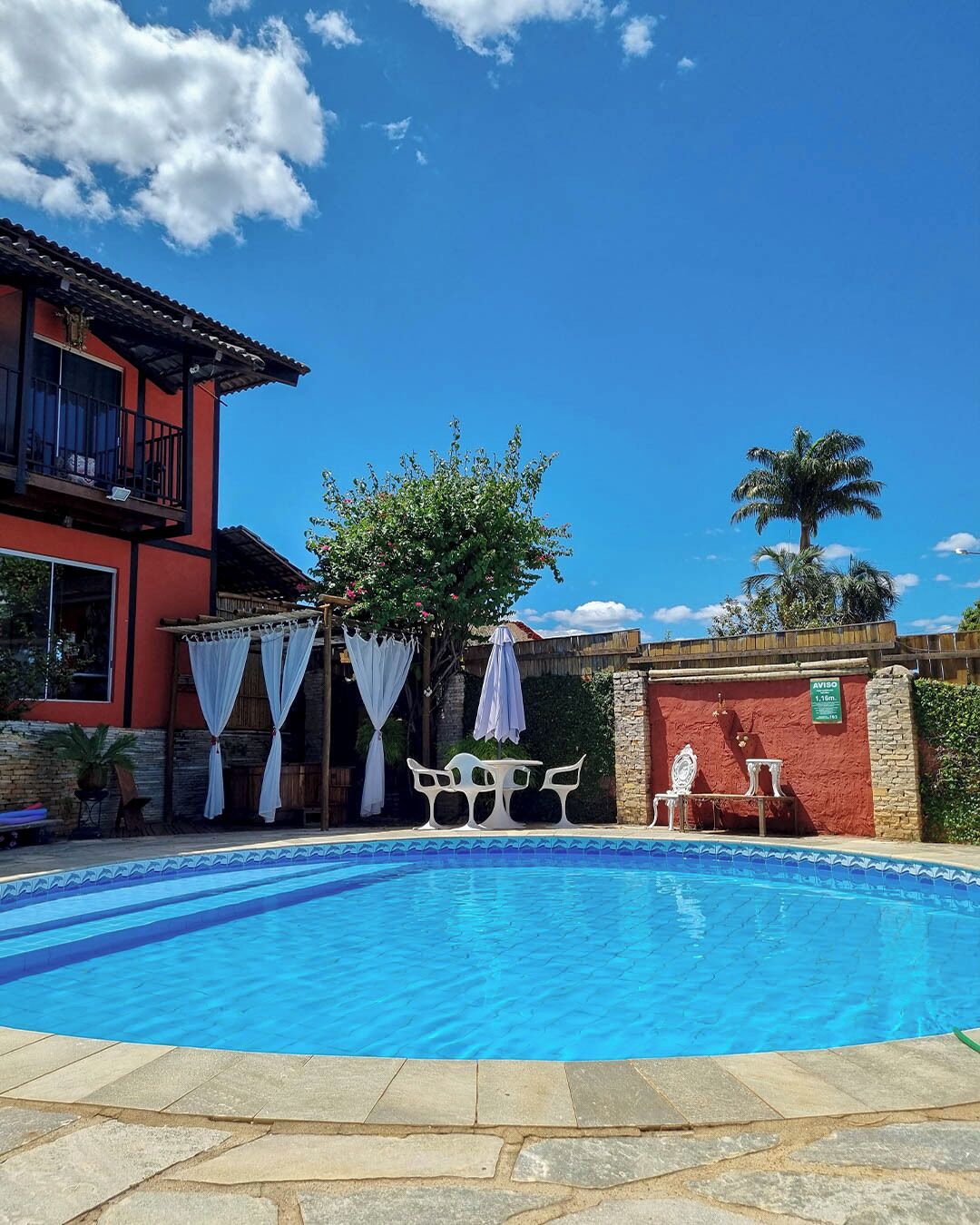 Alberca al aire libre 