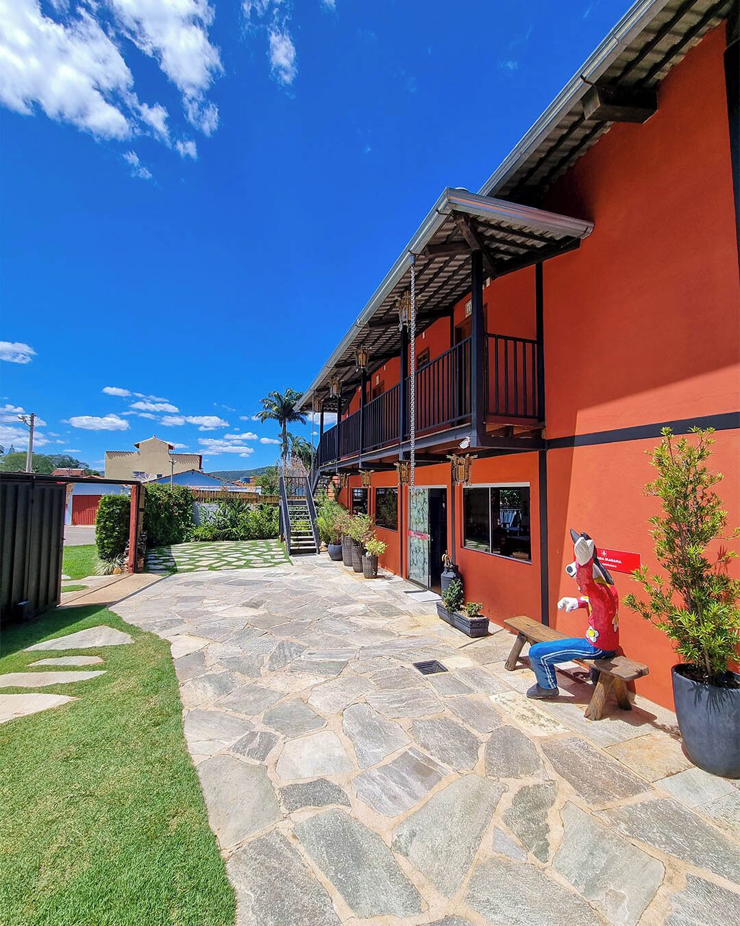 Fachada da propriedade