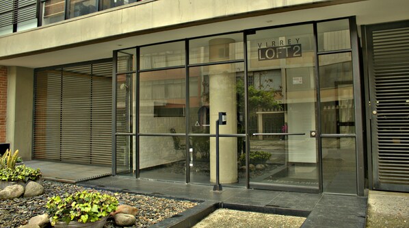 Entrada de la propiedad