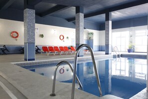 Indoor pool, outdoor pool