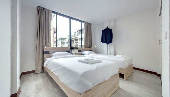 Twin Room | 隔音、免費無線上網