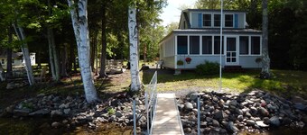 10 Steps And You're  In Sebasticook Lake. This Is Where You Go To Unplug