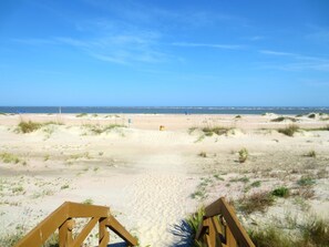 Plage privée, serviettes de plage