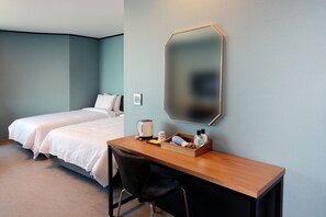 Habitación familiar con 2 camas individuales, vista al océano (Premium) | Wifi gratis y ropa de cama