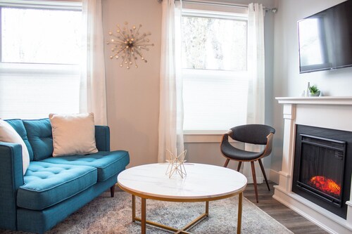 Kolmannen omistajan Douglas-sviitti: Suloinen huoneisto keskustan 3. kadulla