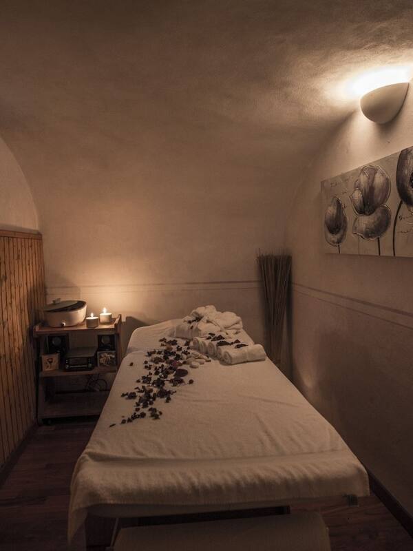 Area per trattamenti esterna, sauna, bagno turco, bagno turco/hammam