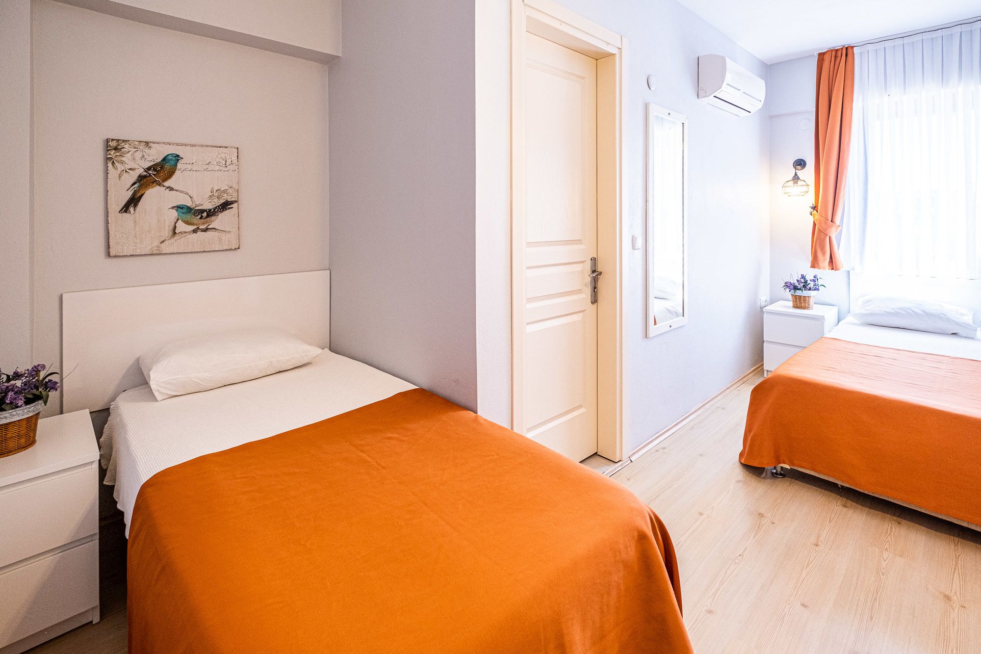 comfort triple room | premium bedding, free cots/infant beds, free wifi