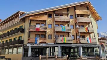 Fassade der Unterkunft