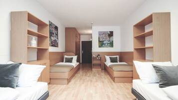 Wi-Fi gratis dan seprai linen