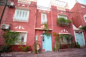 Façade de l’hébergement