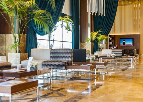 Lobby sitting area - TZOB Otel (Ankara)