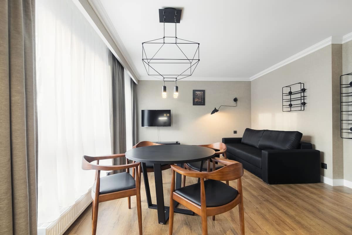 Leilighet (Victoria Residence 10) | Oppholdsrom | Flatskjerm-TV