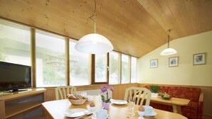 Apartment, 2 Bedrooms, Terrace | Living area | Flat-screen TV - Appartements Jakobshof (Flachau)