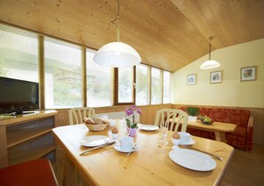 Apartment, 2 Bedrooms, Terrace | Living area - Appartements Jakobshof (Flachau)