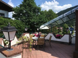 Terrace/patio - Appartements Jakobshof (Flachau)