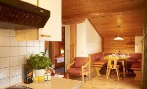 Apartment, 3 Bedrooms, Balcony | Living area | Flat-screen TV - Appartements Jakobshof (Flachau)
