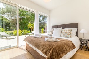 1 dormitorio, ropa de cama de alta calidad, cunas gratuitas