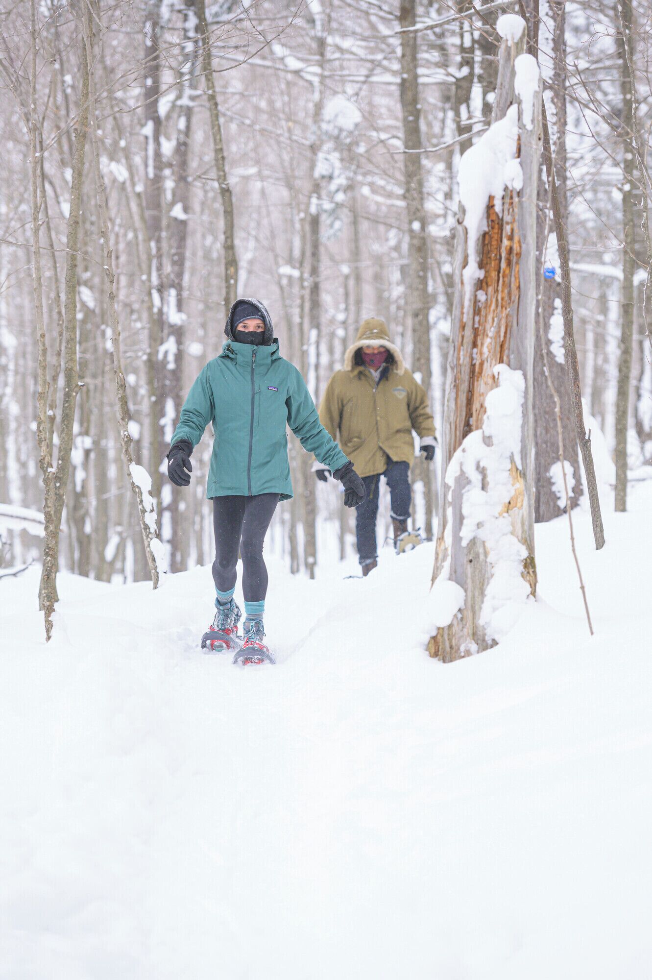 雪地步行