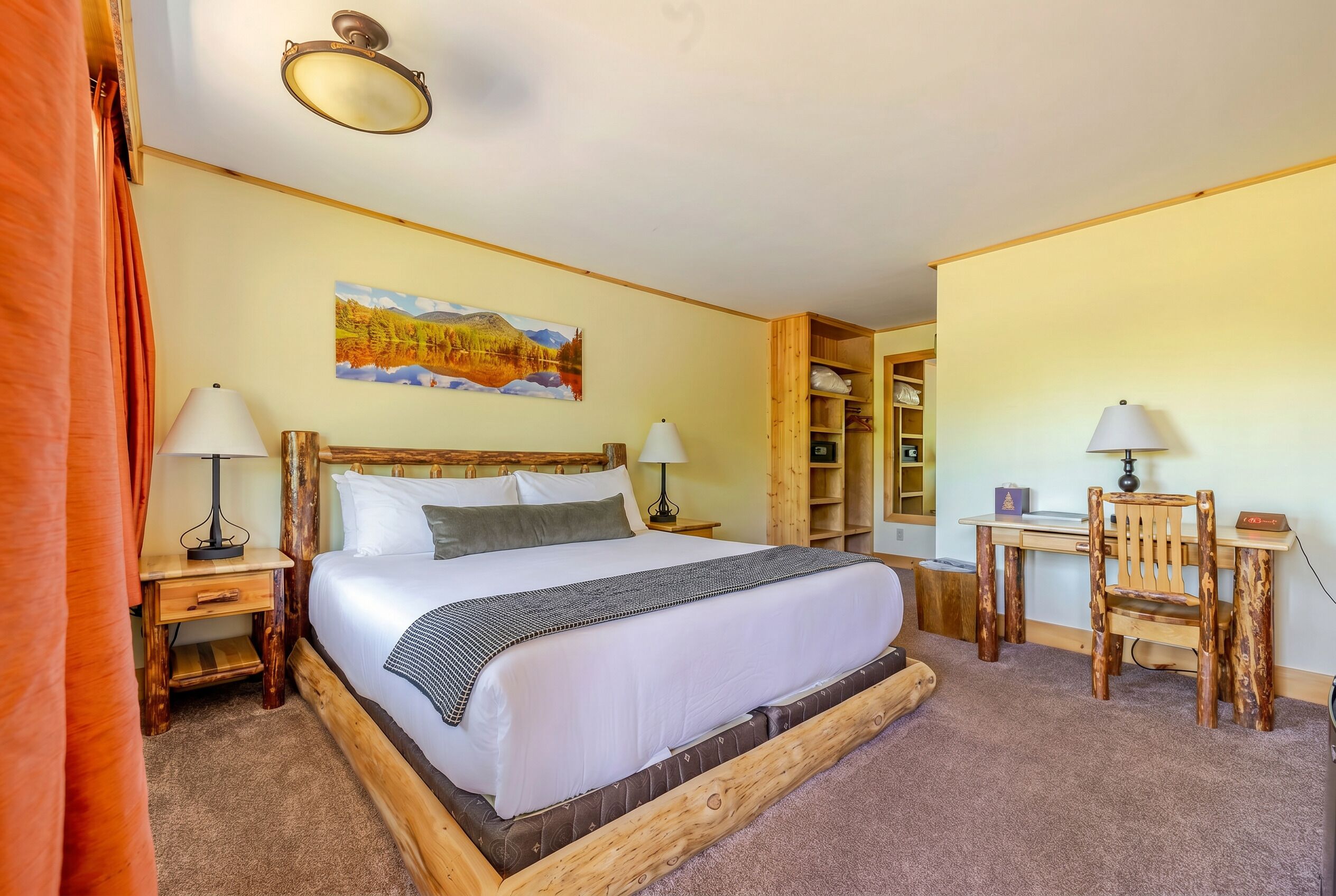 King Room | Egyptian cotton sheets, premium bedding, down duvets, memory-foam beds