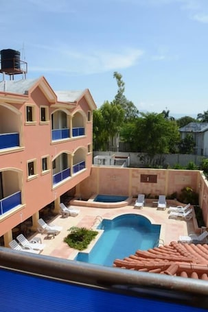 Outdoor pool. Tabarre's Palace
