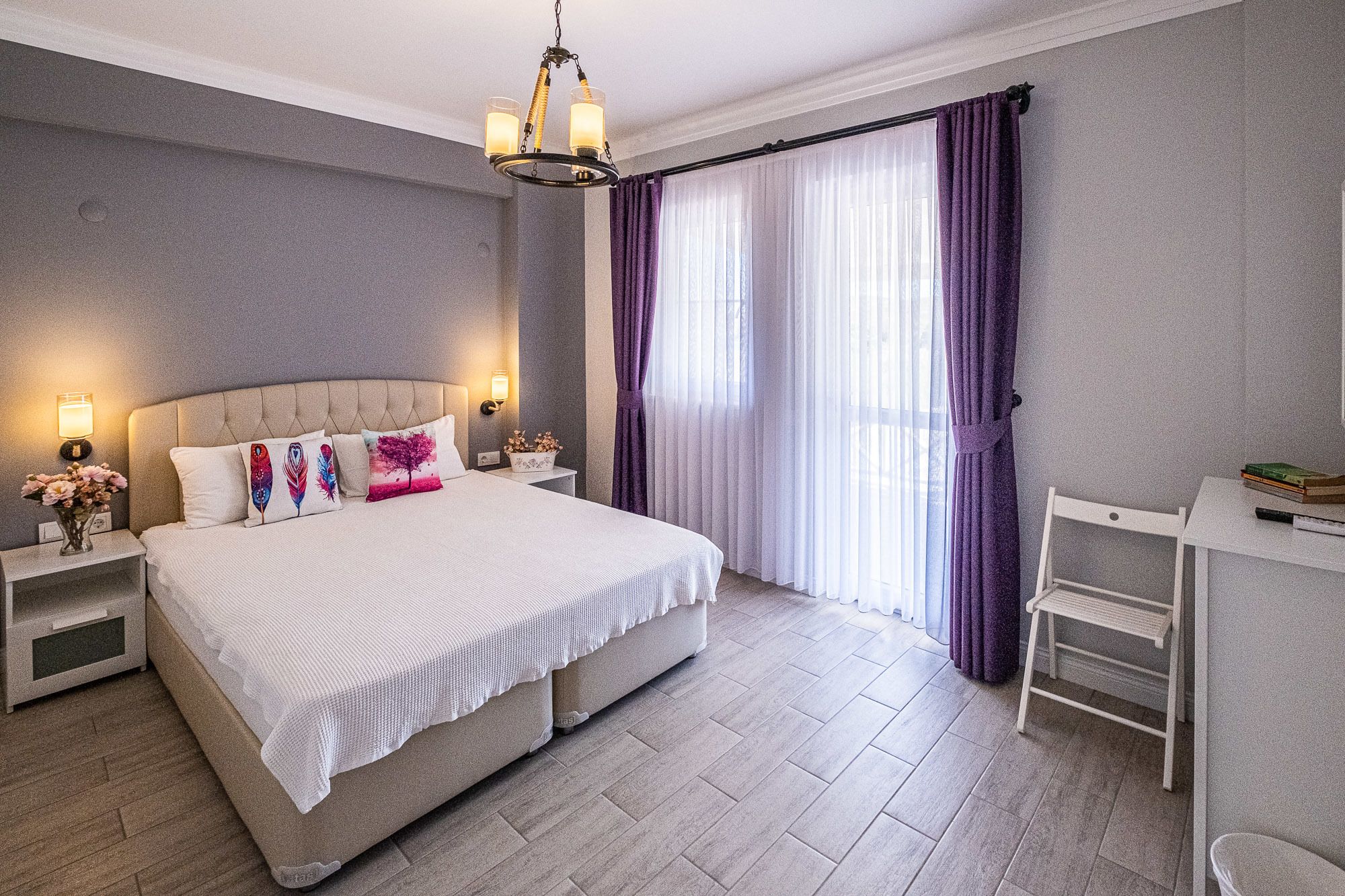grand double room, patio, garden area | premium bedding, free wifi