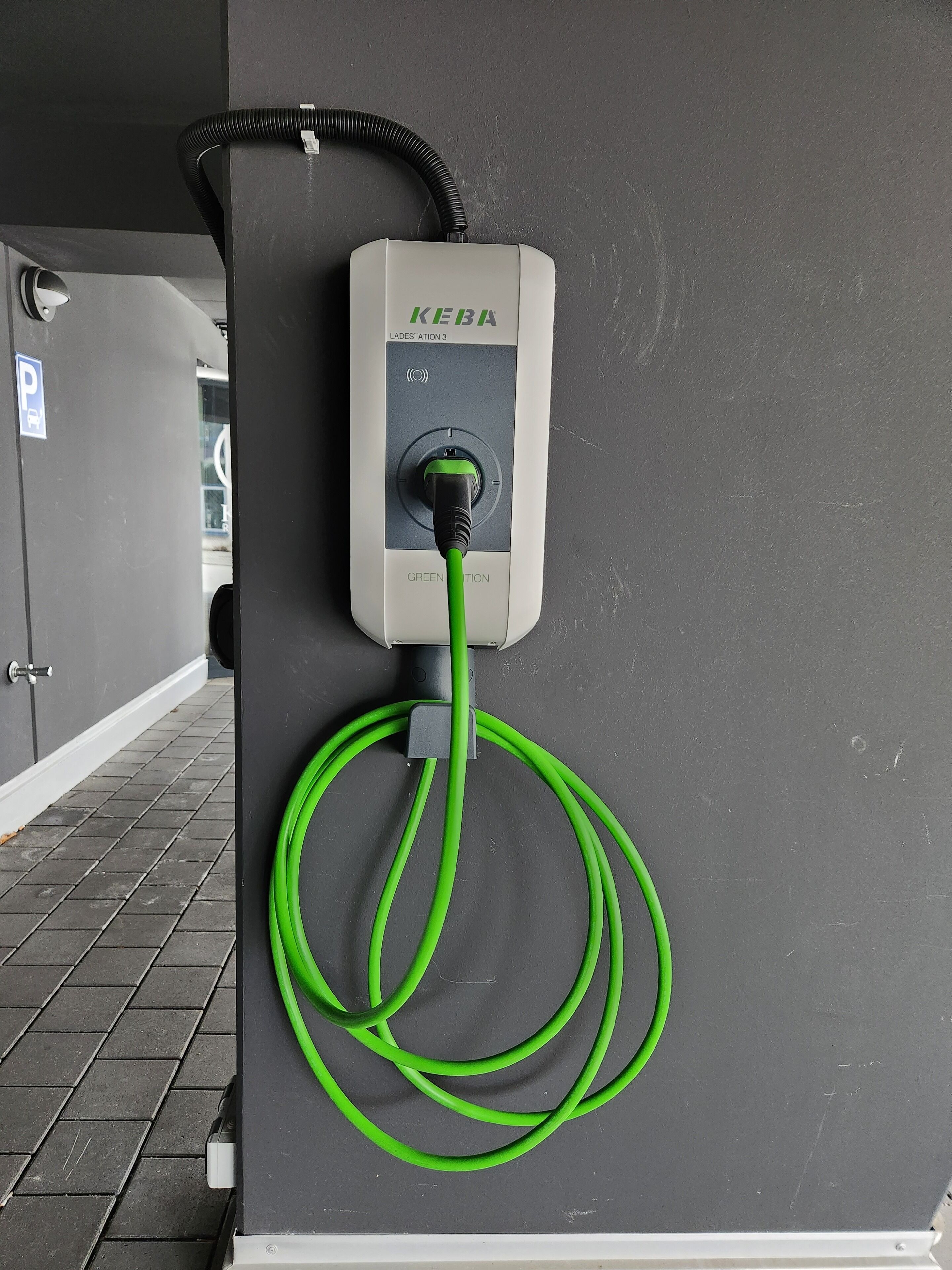 electric vehicle-charging station