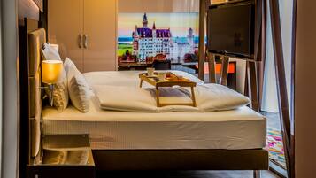 1 Schlafzimmer, hochwertige Bettwaren, Pillowtop-Betten, Zimmersafe