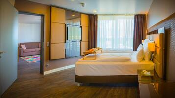 1 dormitori i roba de llit d'alta qualitat